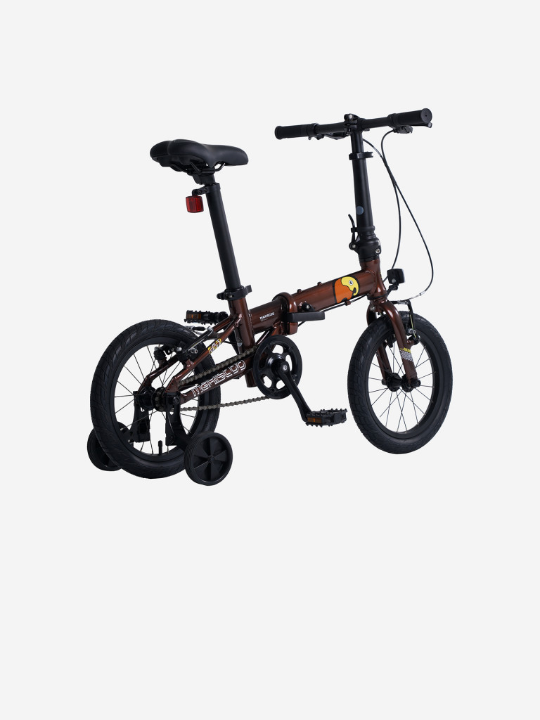 Велосипед Детский Складной Maxiscoo S007 PRO 14'' Бронза (2024)