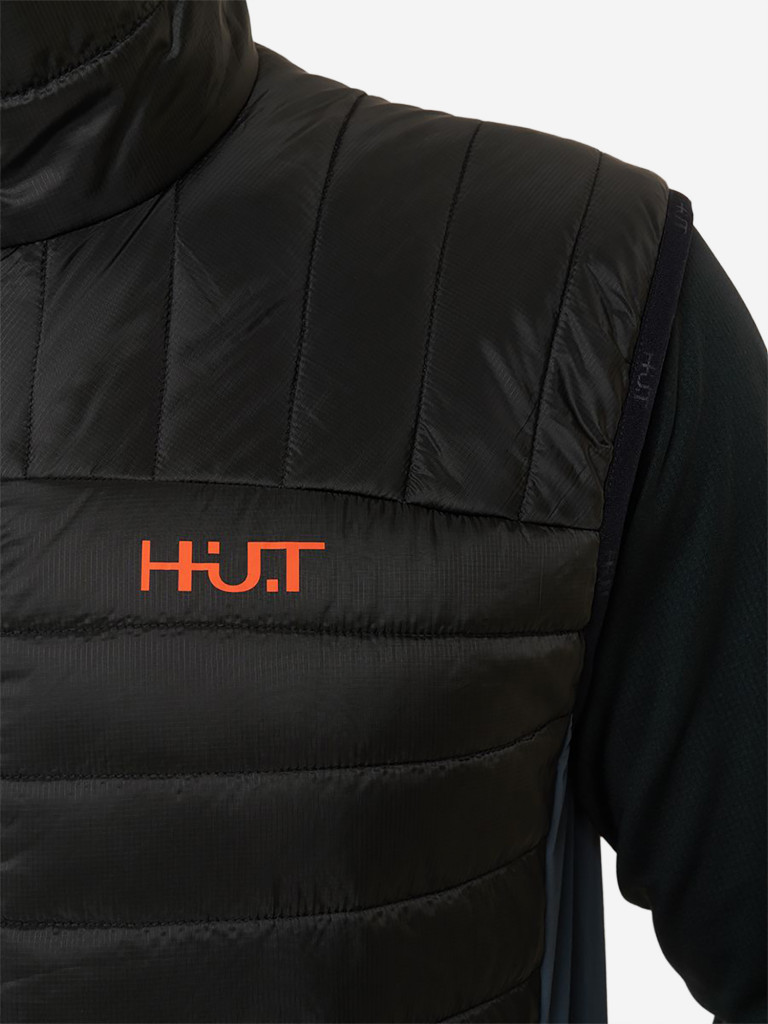 Жилет HUT SPIKE мужской для охоты, тёмно-серый / чёрный