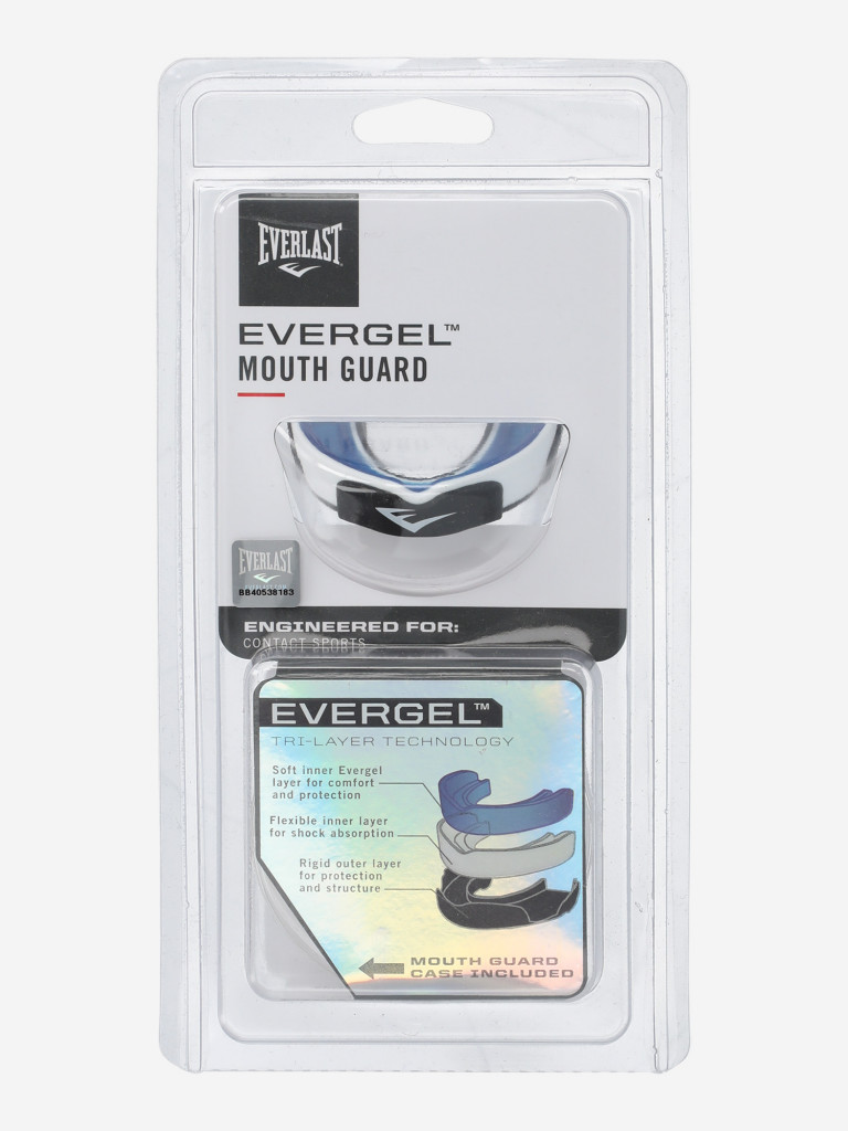 Капа Everlast EverGel — купить за 1799 рублей в интернет-магазине  Спортмастер