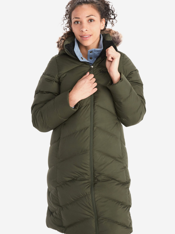 Пальто женское Marmot Montreaux Coat черный цвет — купить за 14790 руб. со скидкой 69 %, отзывы в интернет-магазине Спортмастер