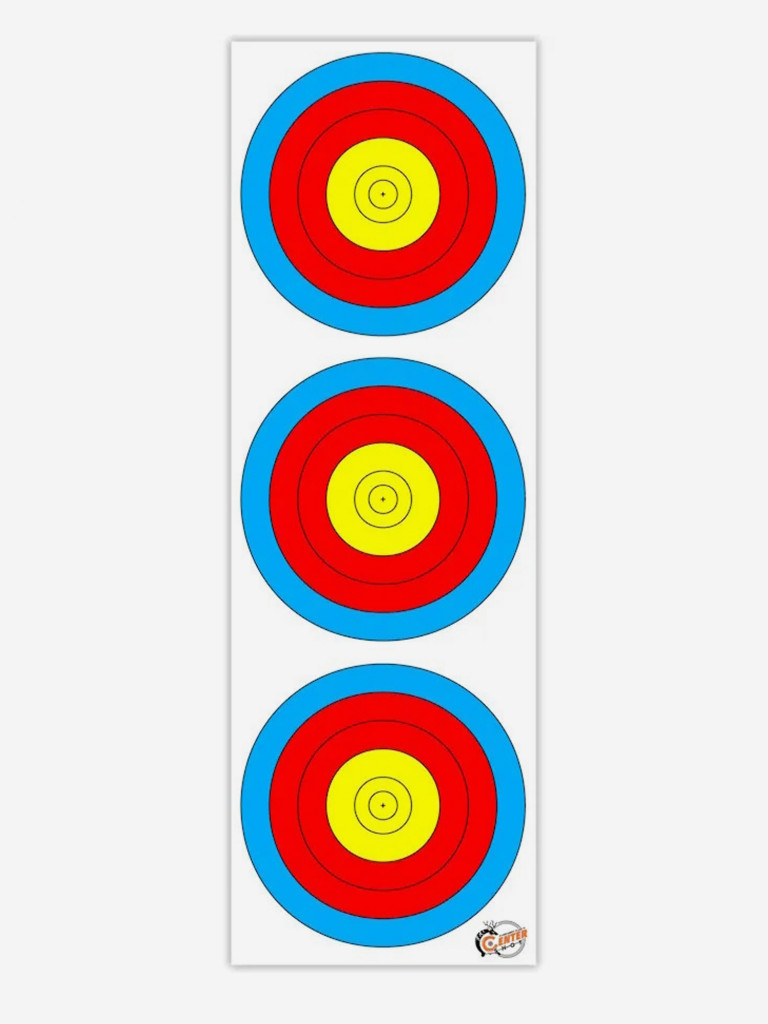 Мишень Сentershot 3x20см Vertical