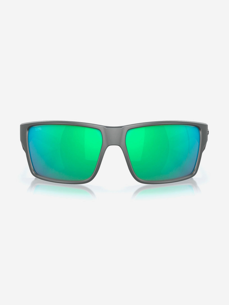 Очки поляризационные Costa Del Mar Reefton PRO 580G, XL, regular fit, matte gray/green mirror