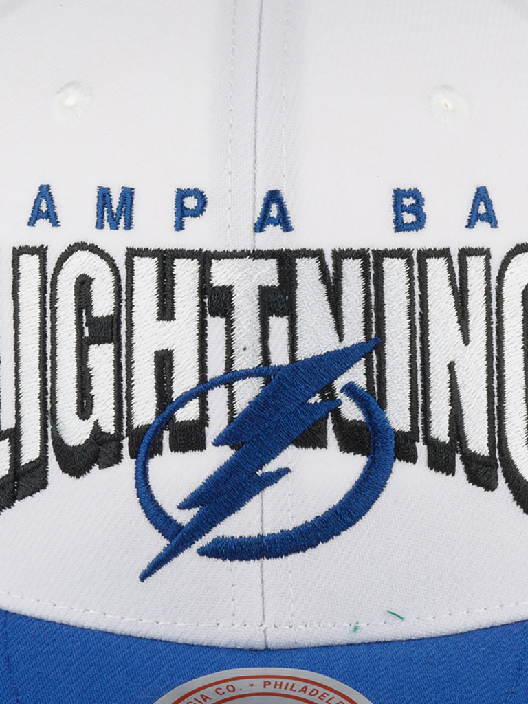 Бейсболка MITCHELL NESS HHSS6642-TBLYYPPPWHIT Tampa Bay Lightning NHL (синий)