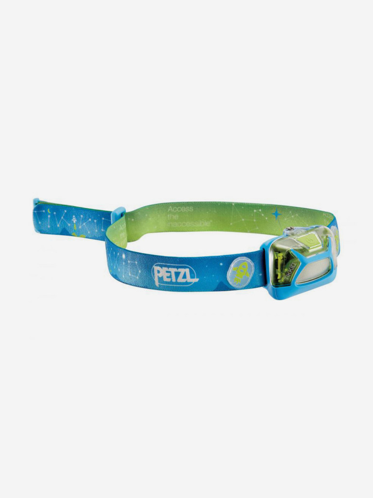Фонарь светодиодный налобный Petzl Tikkid голубой, 20 лм, 3 AAA