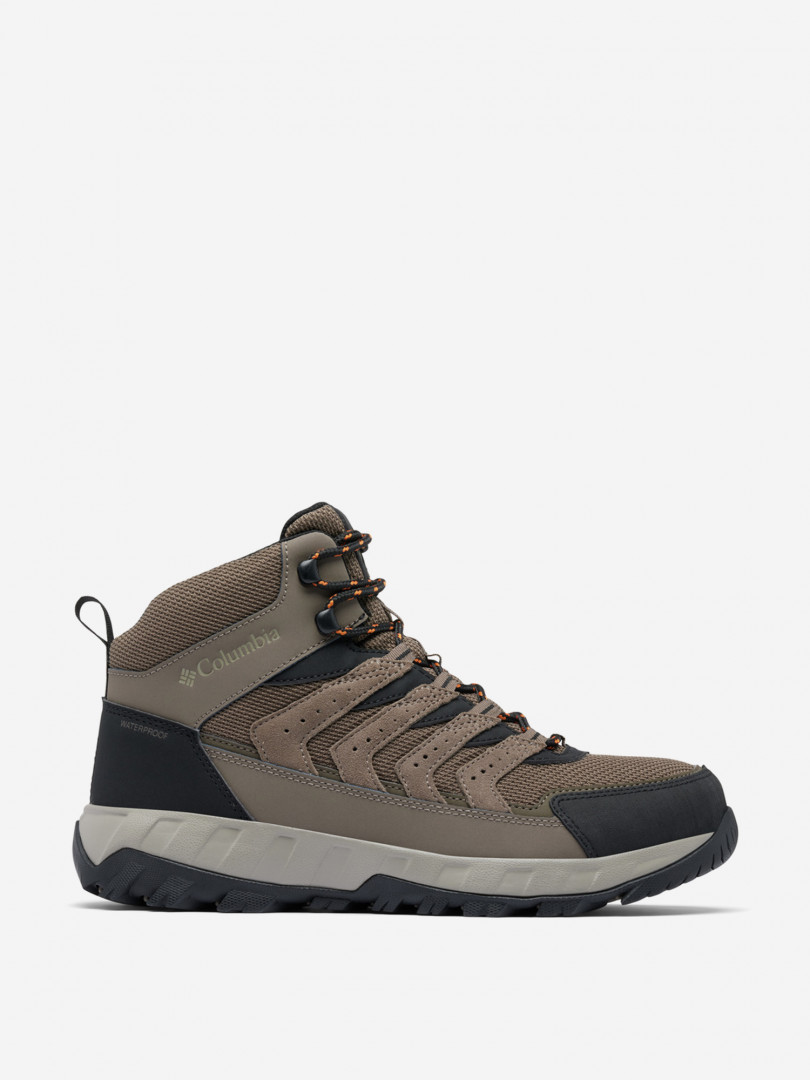 Ботинки мужские Columbia Strata Trail Mid Wp Коричневый 11999₽