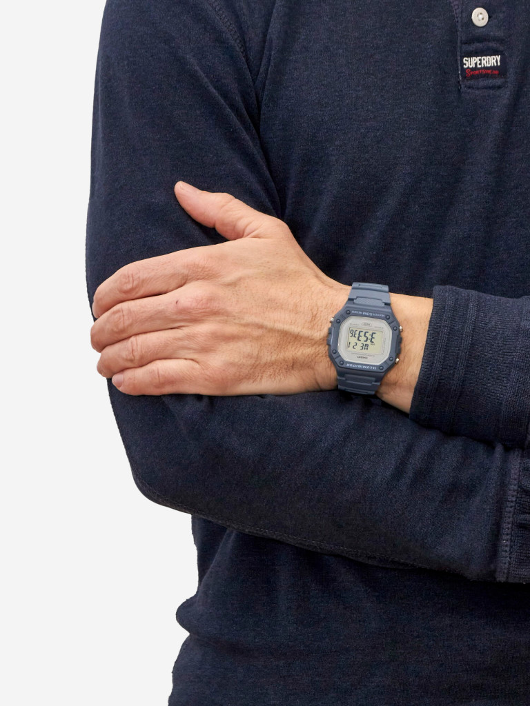 Спортивные часы CASIO ILLUMINATOR W-218HC-2A
