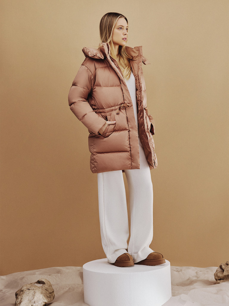 Пуховик женский оверсайз Sensana