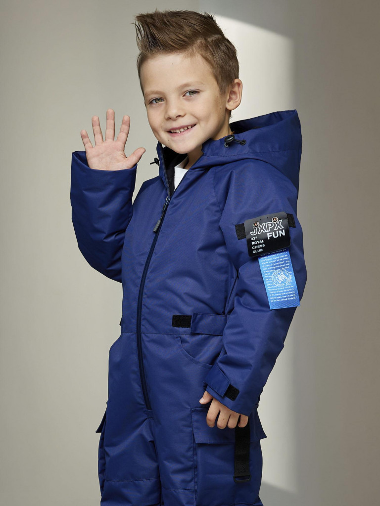 Комбинезон демисезонный для мальчика batik Селфи синий