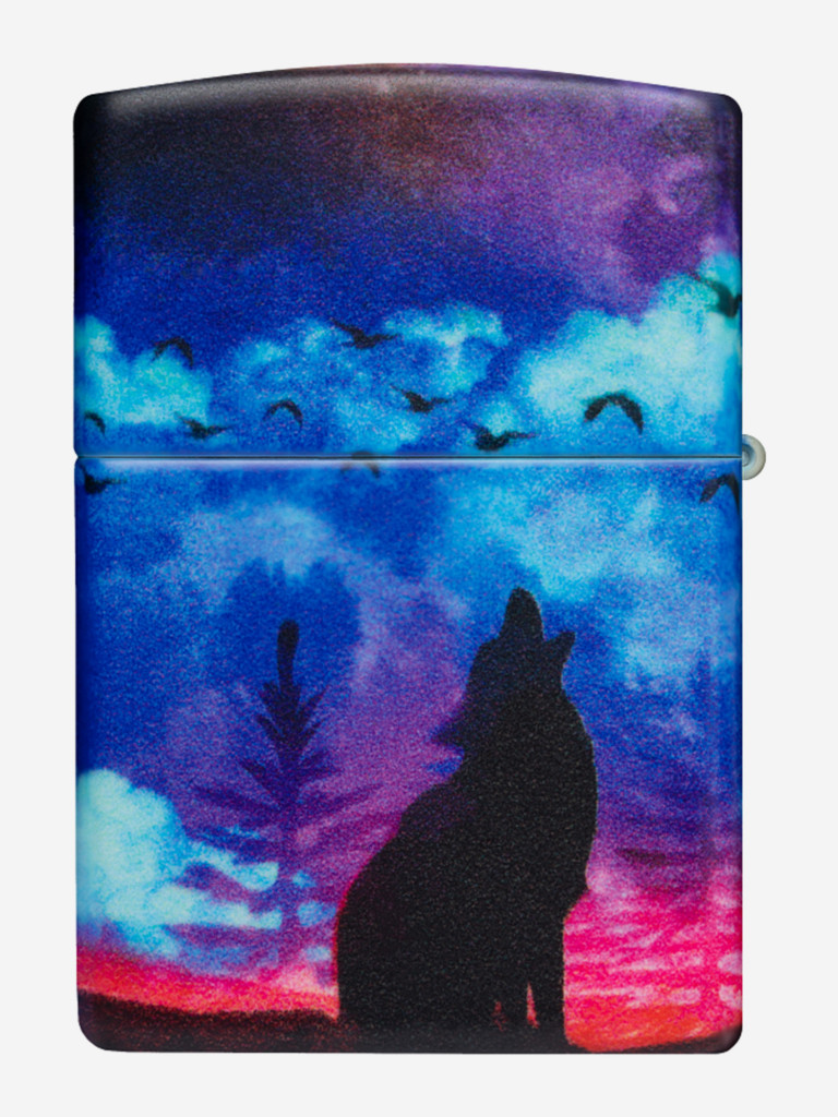 Зажигалка бензиновая ZIPPO 49683 Wolf