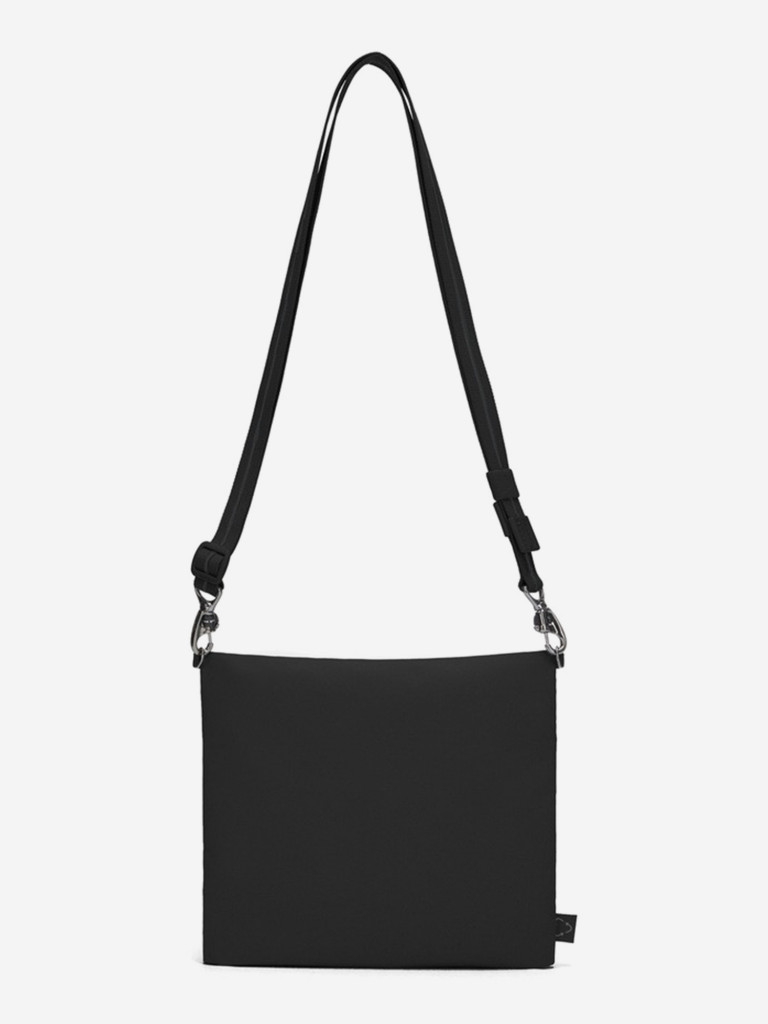 Сумка антивор Pacsafe GO crossbody pouch, черная смола, 3,5 л.