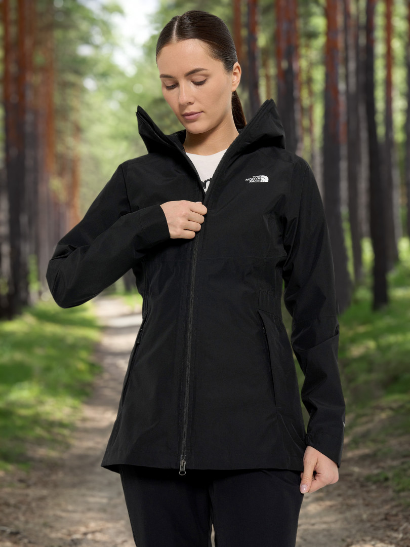 фото Куртка мембранная женская the north face hikesteller, черный