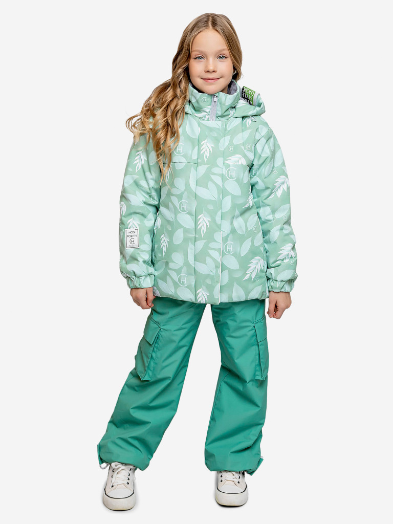 Костюм демисезонный для девочки batik Лайза персидский зелёный