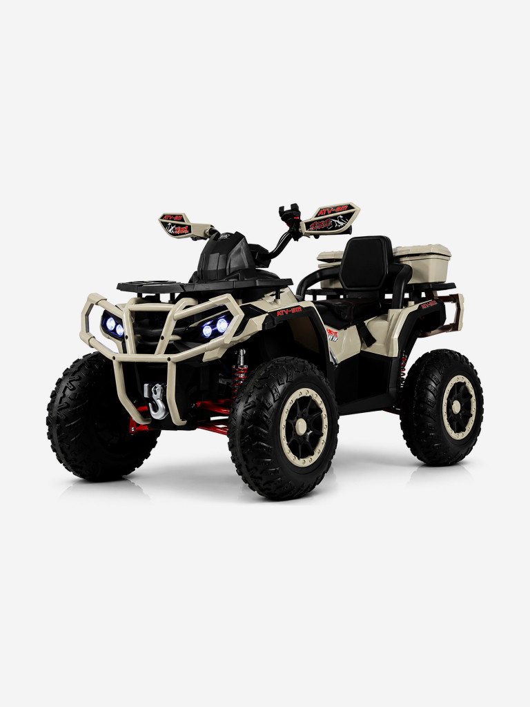 Детский электроквадроцикл RIVERTOYS Z111ZZ бежевый