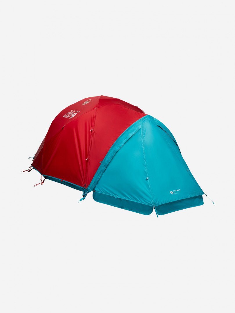 фото Палатка 4-местная mountain hardwear trango 4, красный