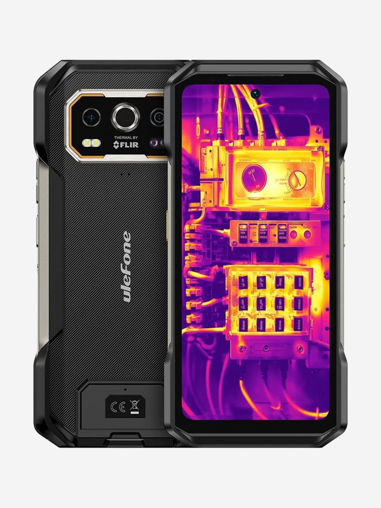 Смартфон Ulefone Armor 27T Pro 12+256GB Black,6.78”, FHD+,120Hz, MT63005G, And14, 50+64, 32MP, FLIR, 10600mAh, uSmart