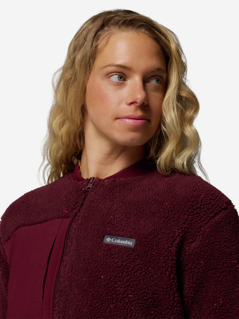 Джемпер флисовый женский Columbia Stellar Path Fleece Bomber Full Zip
