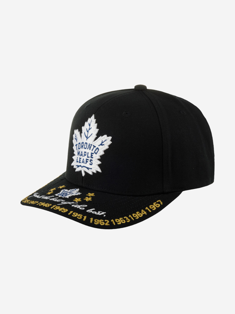 Бейсболка MITCHELL NESS HHSS6564-TMLYYPPPBLCK Toronto Maple Leafs NHL