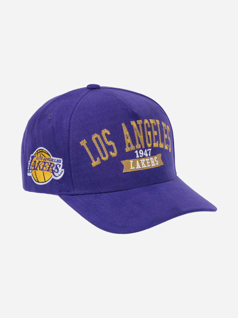 Бейсболка MITCHELL NESS HP9771-LALPURP Los Angeles Lakers NBA (фиолетовый)