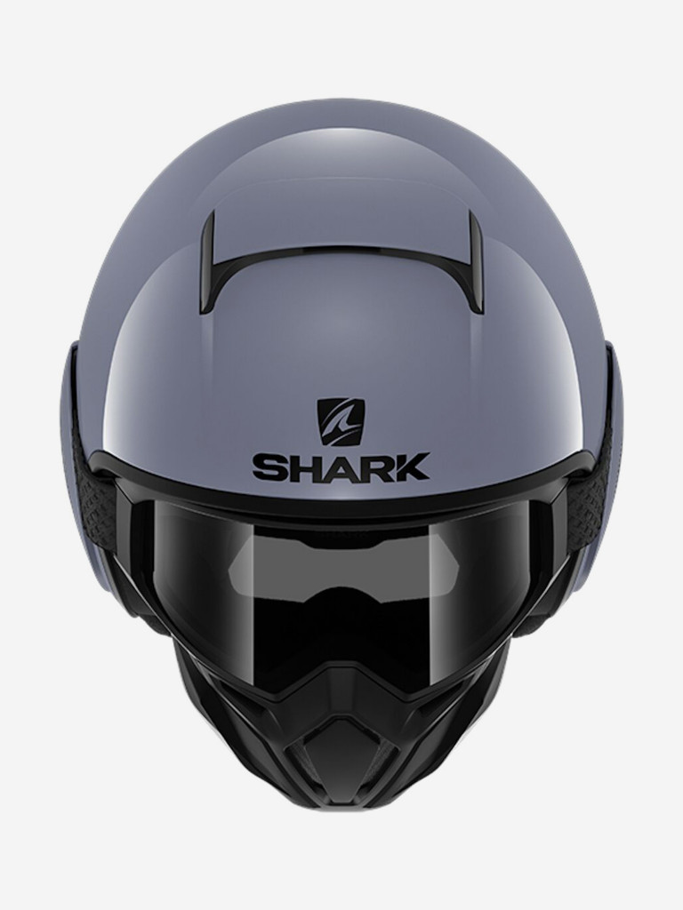 Мотошлем открытый SHARK STREET DRAK BLANK Nardo Gray