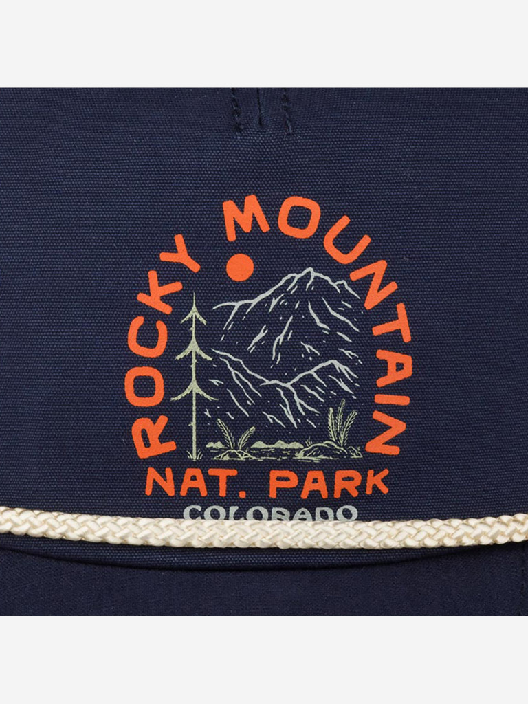 Бейсболка AMERICAN NEEDLE 23002A-RKM Rocky Mountain National Park Canvas Cappy