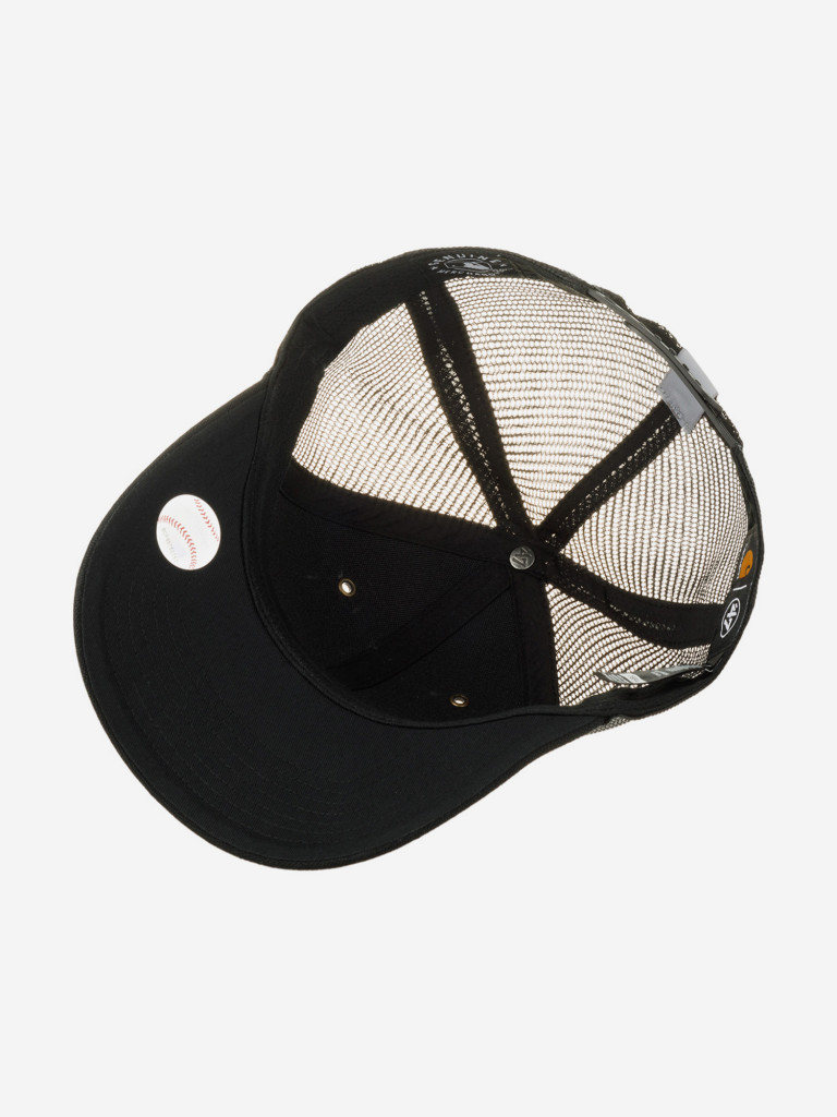Бейсболка с сеточкой 47 BRAND Carhartt collab Oakland Athletics MLB (черный)