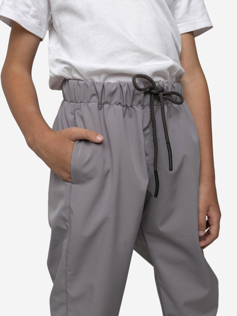 Брюки софтшелл для мальчика batik серый