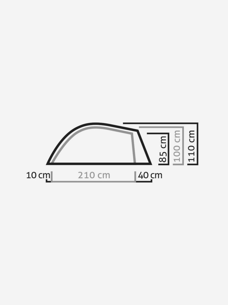 Палатка Salewa Litetrek II Tent Lightgrey/Cactus