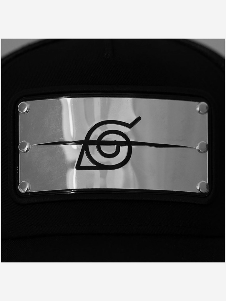 Бейсболка с сеточкой CAPSLAB CL/NS/1/BAN Naruto Symbol Ninja Village (черный)