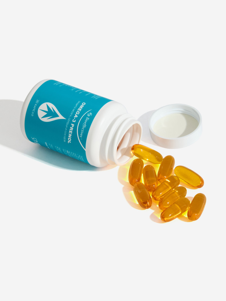 БАД к пище Omega-3 Prenol, 30 кап.