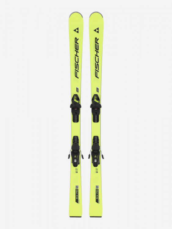 Горные лыжи детские Fischer RC4 Pro + крепления FS 7