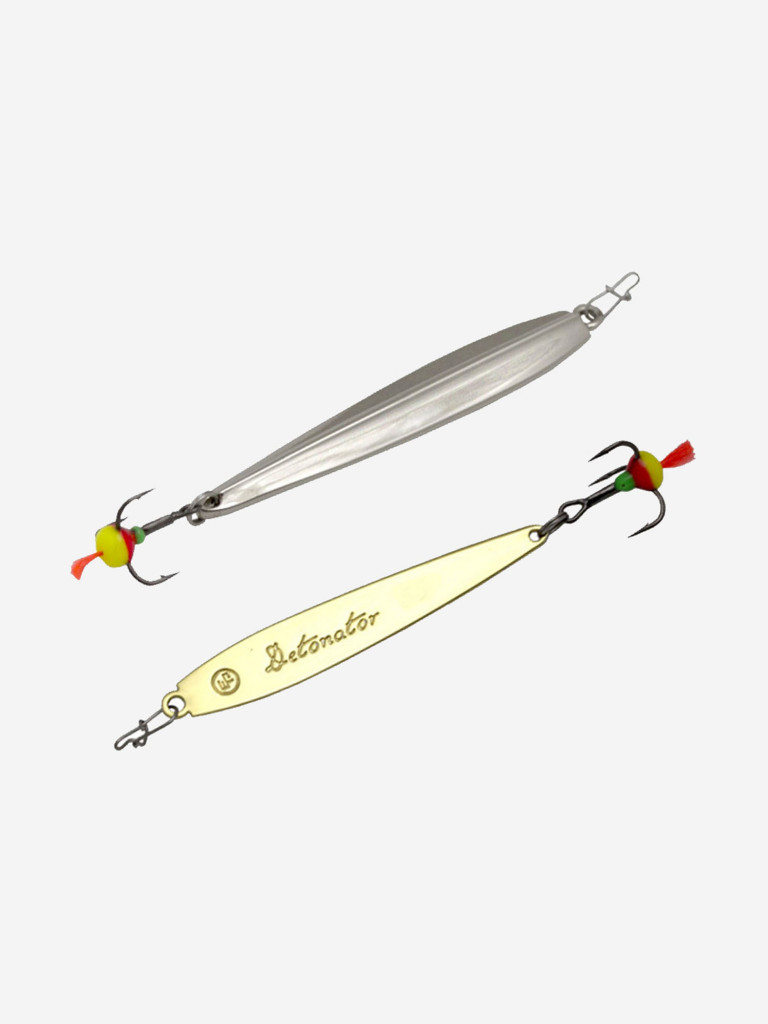 Блесна для рыбалки ECOPRO Detonator, 75мм, 9г,S/G, вертикальная