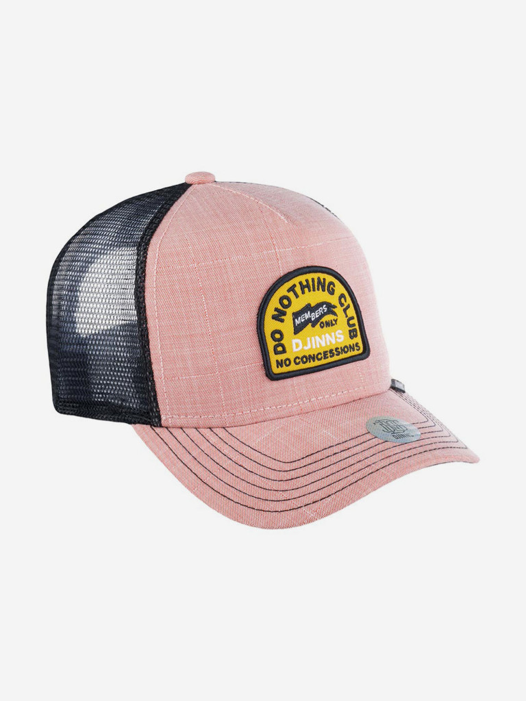 Бейсболка с сеточкой DJINNS HFT Cap DNC Ox-Diamond (розовый)