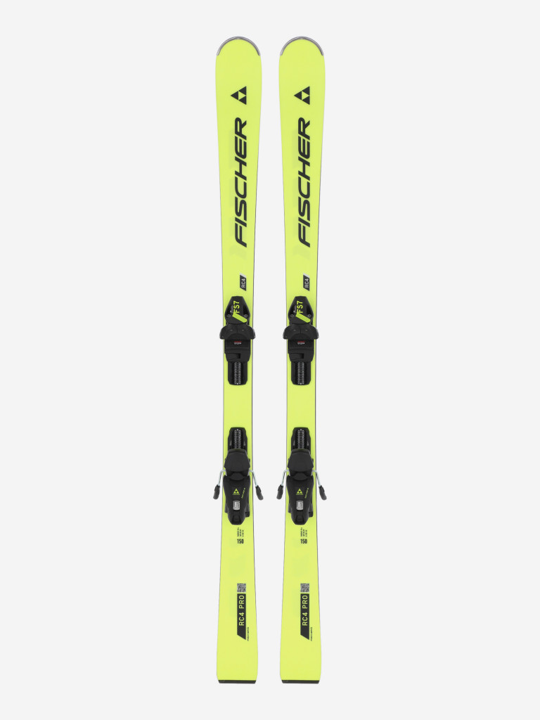 Горные лыжи детские Fischer RC4 Pro + крепления FS 7