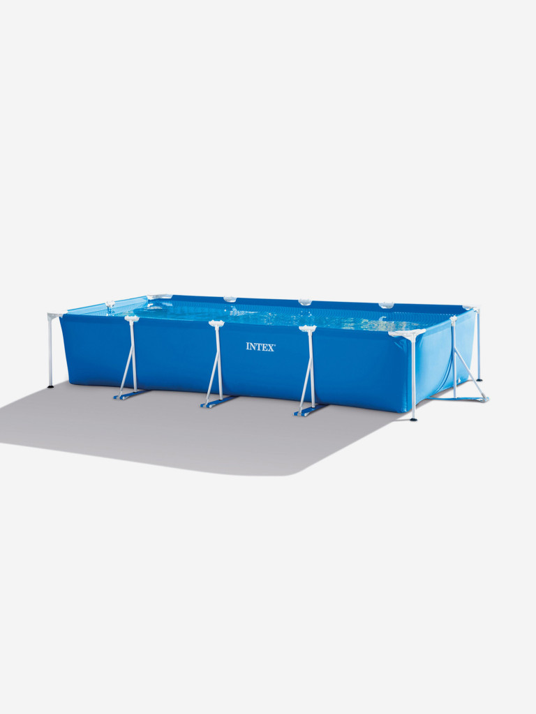 Каркасный прямоугольный бассейн Intex 28274 (450х220х84см) + фильтр-насос