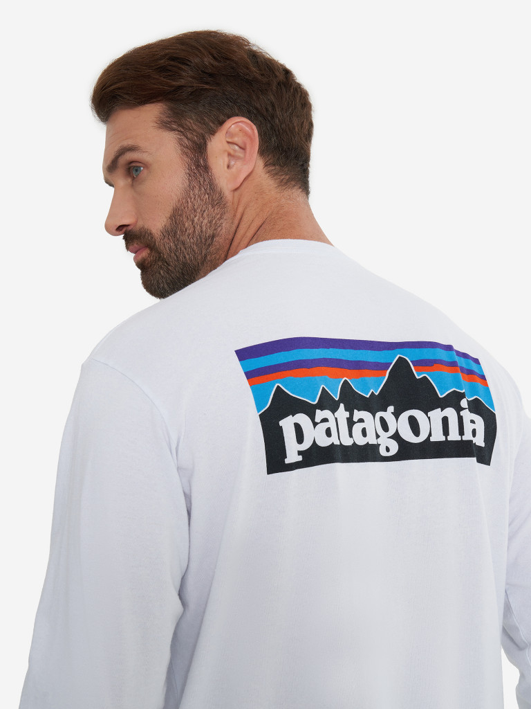 Лонгслив мужской Patagonia Logo