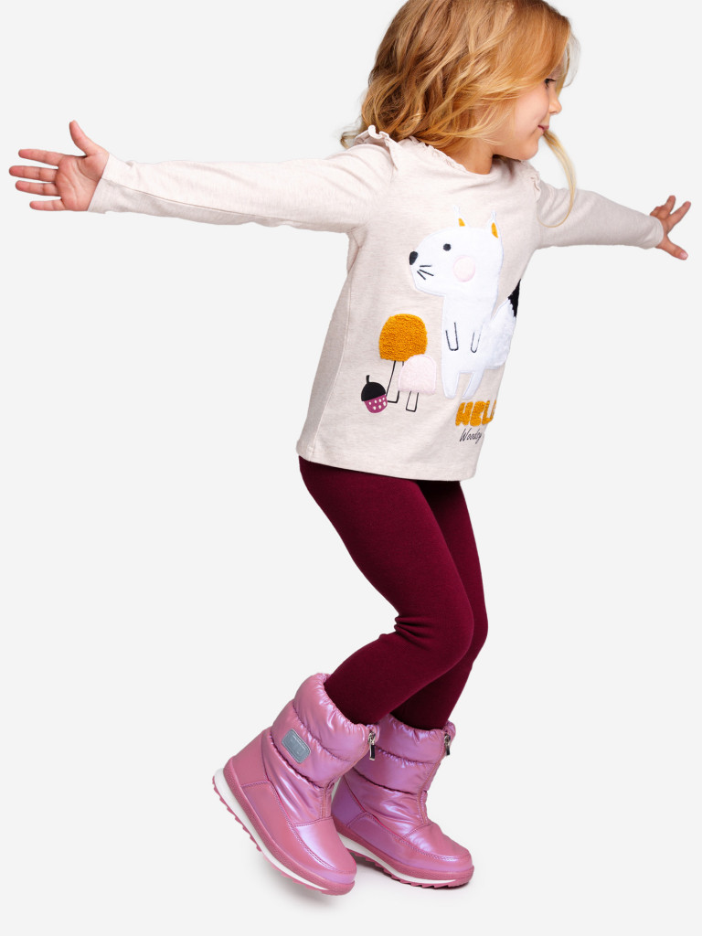 Лонгслив для девочки PlayToday