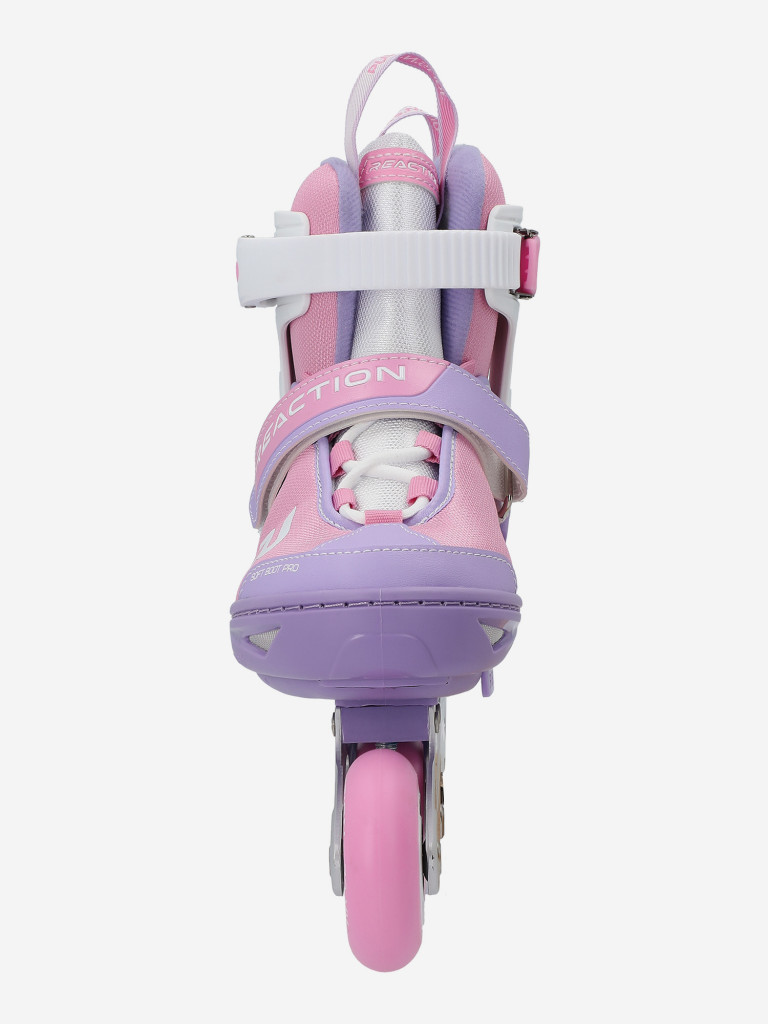 Набор детский: роликовые коньки, шлем, комплект защиты Reaction Rainbow