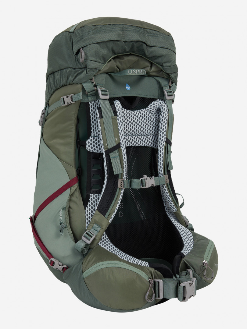 фото Рюкзак женский osprey aura ag lt, 50 л, зеленый