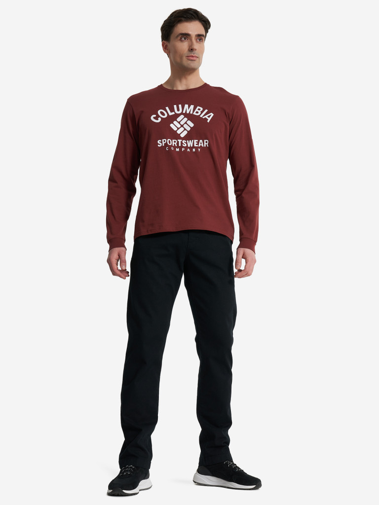 Лонгслив мужской Columbia Rockaway River Graphic Ls Tee