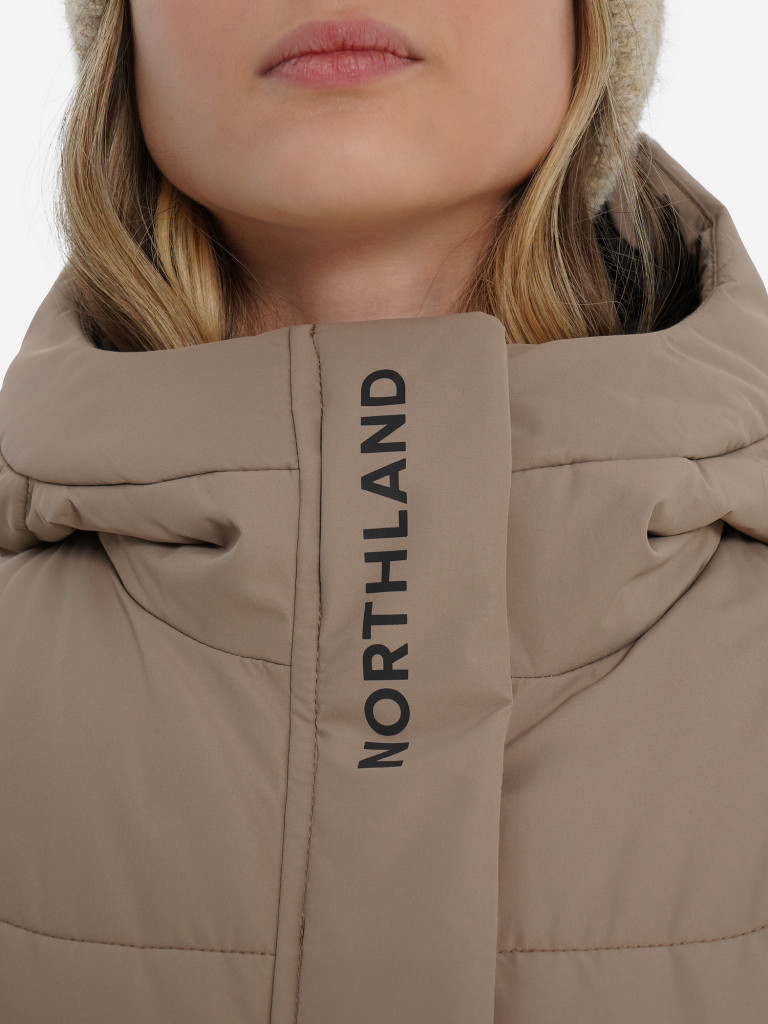 Пальто утепленное для девочек Northland