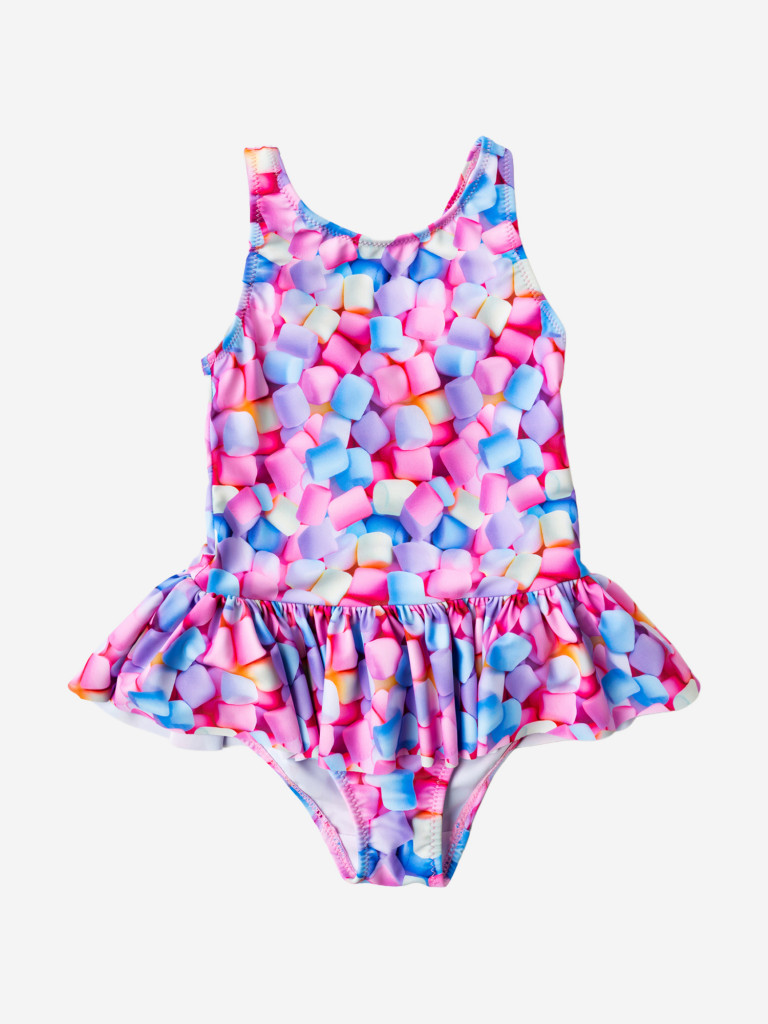 Купальник слитный для девочек PlayToday