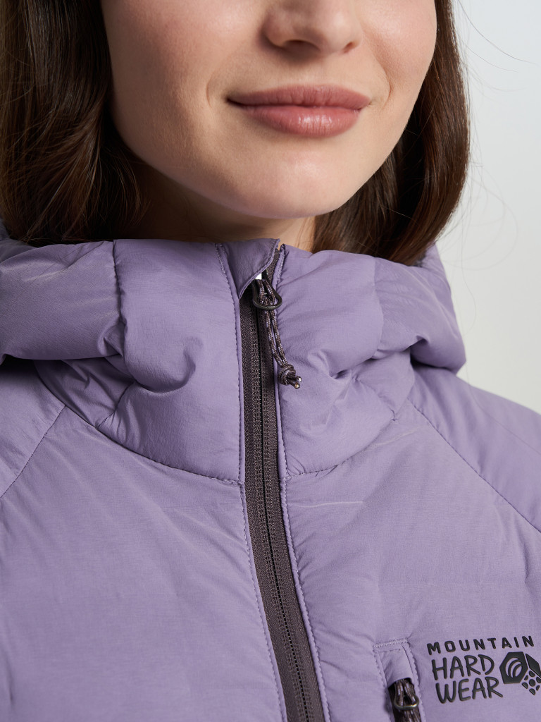 Ультралегкий пуховик женский Mountain Hardwear Stretchdown Hooded Jacket