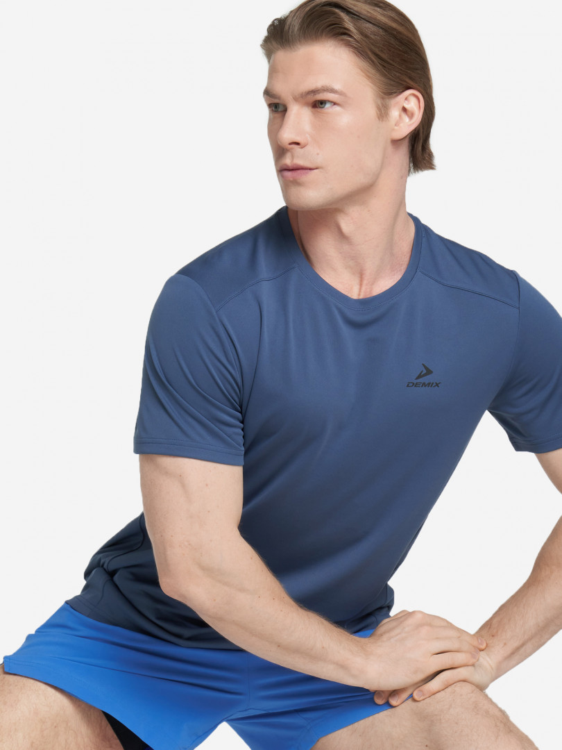 

Футболка мужская Demix Baseline Training, Синий