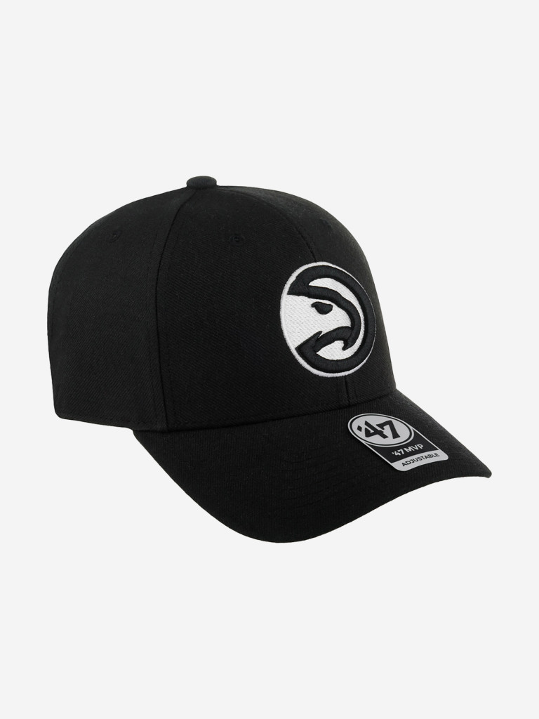 Бейсболка 47 BRAND K-MVP01WBV-BKE Atlanta Hawks NBA (черный)