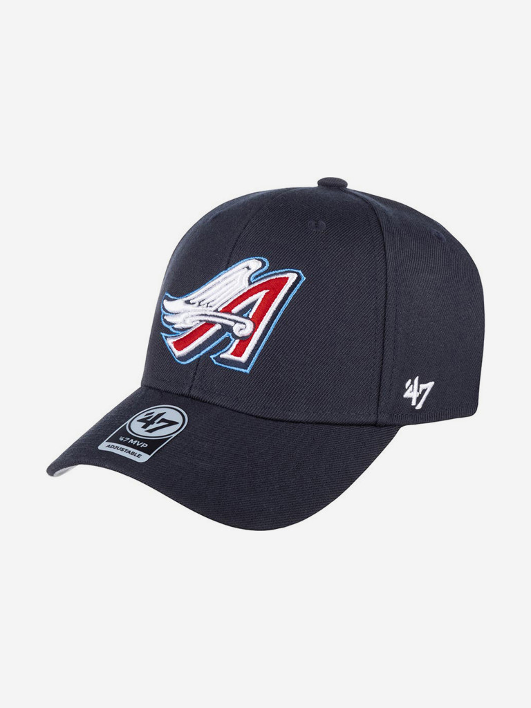 Бейсболка 47 BRAND BCPTN-MVP04WBV Los Angeles Angels MLB (синий)