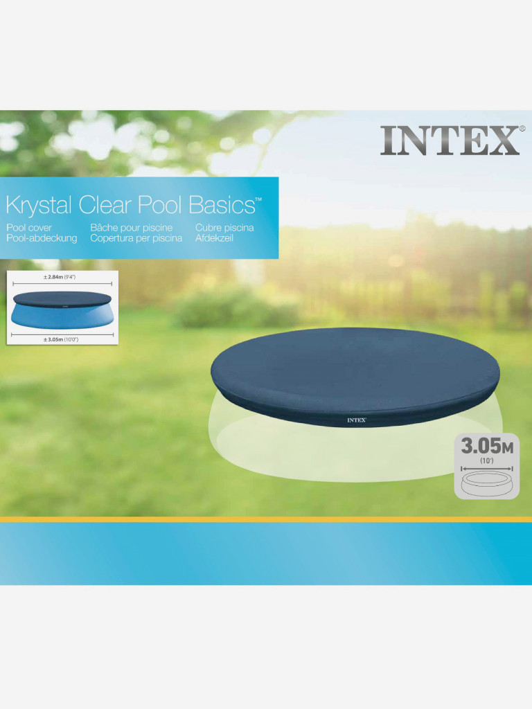 Тент Intex 28021 на бассейн Easy Set диаметром 305см
