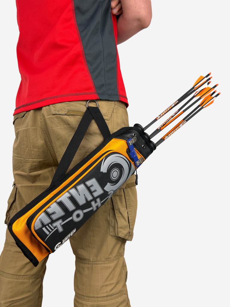 Колчан поясной Centershot T3 оранжевый