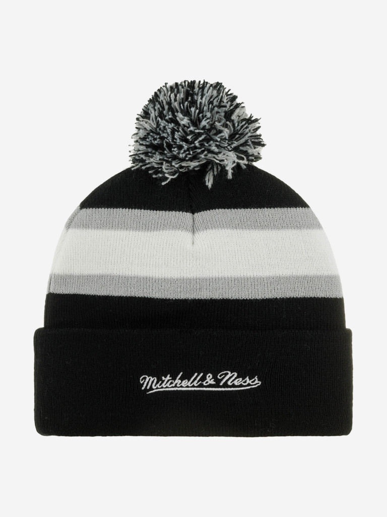Шапка с помпоном MITCHELL NESS KTPCLD21212-LAKBLCK Los Angeles Kings NHL (черный)