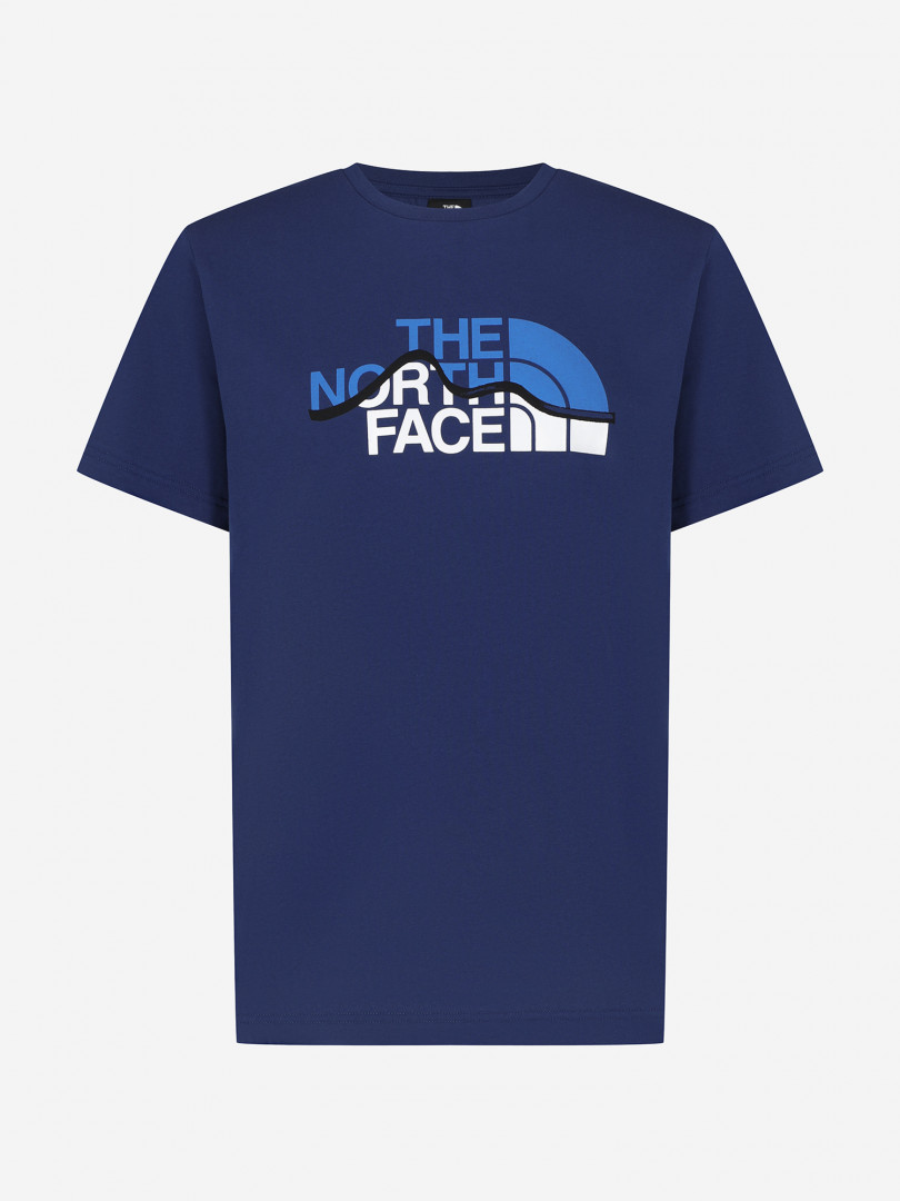 Футболка мужская The North Face Mountain Line Синий 4899₽