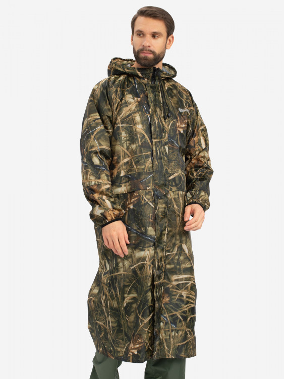 Плащ мужской Huntsman ВВЗ для рыбалки и охоты, ткань таффета 3000 мм вод.ст.